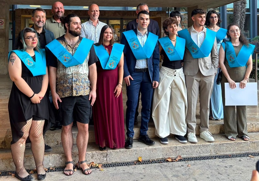 2022-2026 cohort of the Degree in Information and Documentation at the Universitat de València